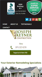Mobile Screenshot of josephketnerconstruction.com